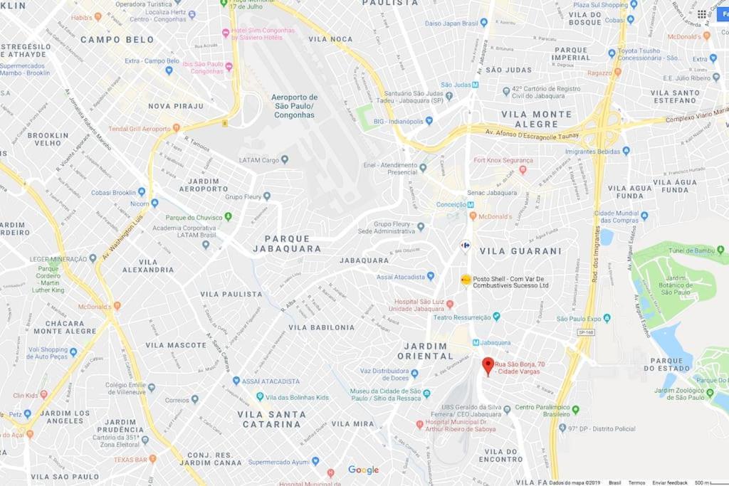 Studio Mobiliado-Metro Jabaquara E Spexpo Daire Sao Paulo Dış mekan fotoğraf